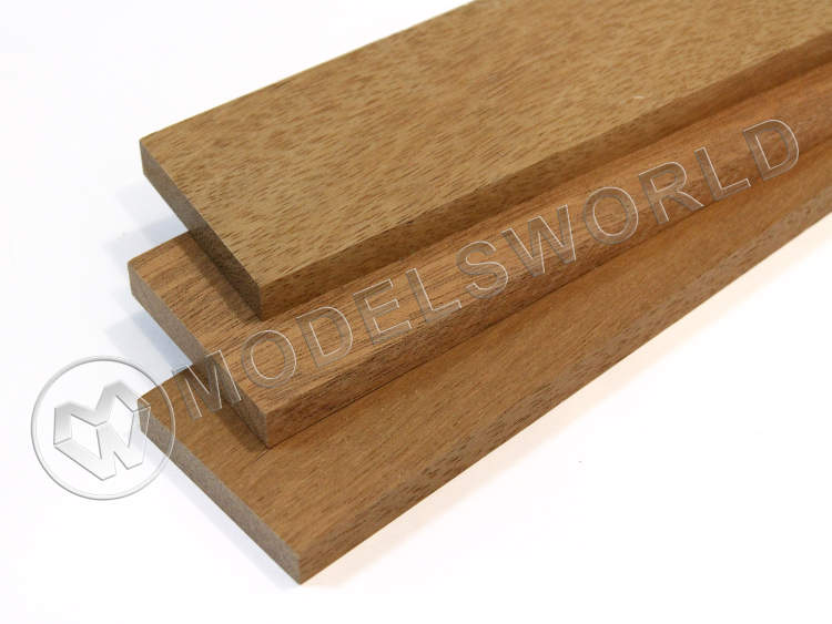 Плашка 10x50x500, красное дерево - фото 1