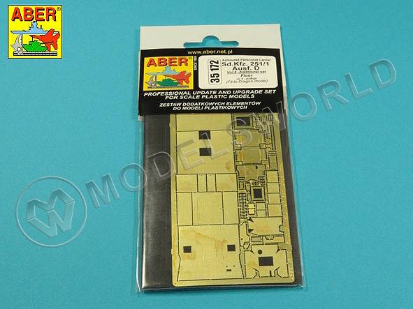 Фототравление Sd.Kfz 251/1 Ausf.D Floor, Dragon. Масштаб 1:35 - фото 1