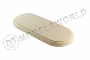 Основание овальное 210х90 мм, липа