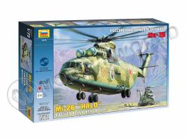 Склеиваемая пластиковая модель Российский тяжелый вертолет МИ-26. Масштаб 1:72