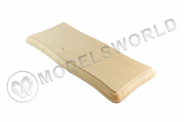 Основание фигурное 210х90 мм, липа