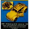 Конверсионный набор для VW Beetle typ 92 SS - Интерьер, CMK. Масштаб 1:35