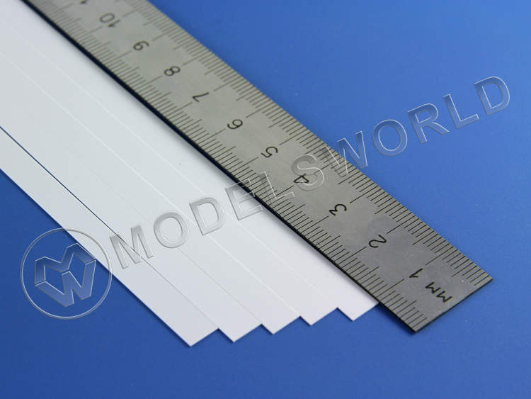 Полоска пластиковая 0.25х6.3 мм, 10 шт - фото 1