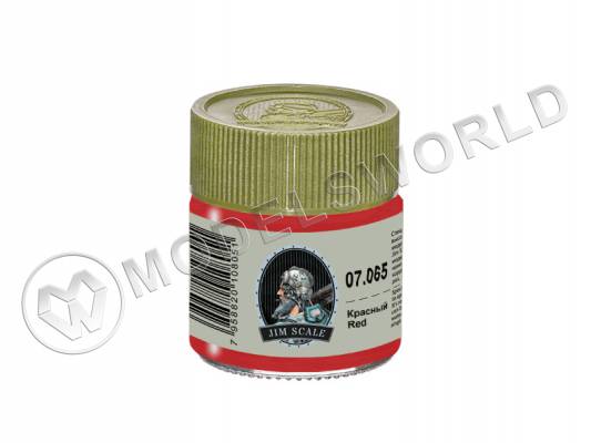 Спиртовая краска Jim Scale Красный Red, 10 мл