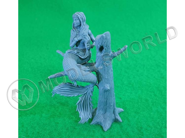 Миниатюра "Русалка на ветке". Масштаб 1:35 - фото 1