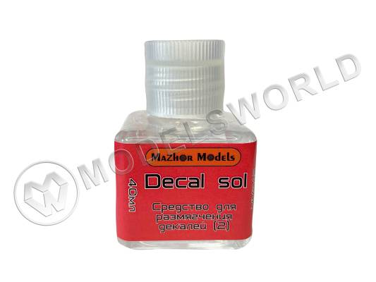 Жидкость для размягчения декалей Mazhor Models, 40 мл