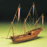 Набор для постройки модели корабля FRENCH XEBEC. Масштаб 1:49