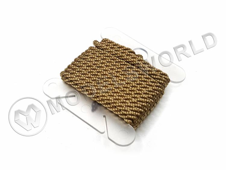 Снасть такелажная, трехпрядная, диаметр 1.7 мм, нить Tera 5, цвет 868, длина 1.2 м - фото 1