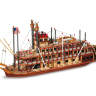 Набор для постройки модели корабля MISSISSIPPI. Масштаб 1:80