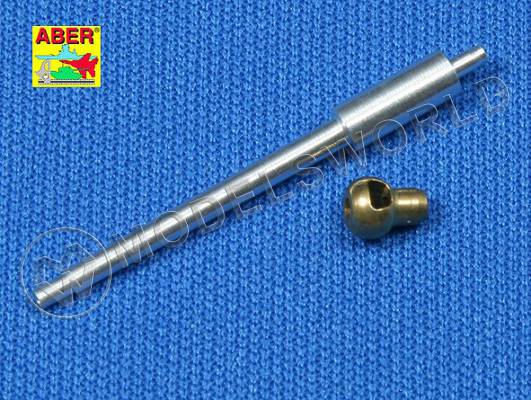 Металлический ствол German 75 mm KwK 40 L/43 barrel for Pz.Kpfw.IV Ausf.F2. Масштаб 1:72