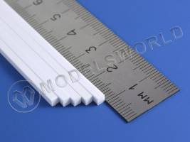 Полоска пластиковая 2.5х2.5 мм, 8 шт