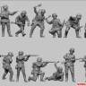 Миниатюра Немецкий пехотный взвод 1942-1944 г. Масштаб 1:72