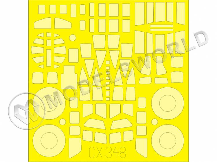 Набор окрасочных масок для B-18, Special Hobby. Масштаб 1:72 - фото 1