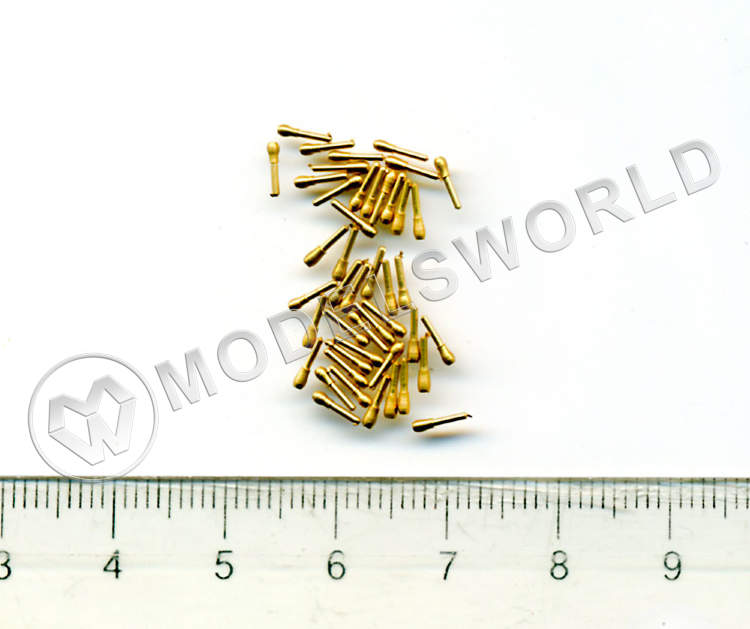 Нагель, латунь, 5 мм, 10 шт - фото 1