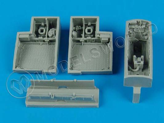 Конверсионный набор для J35 Draken Wheel Bays, Hasegawa. Масштаб 1:48