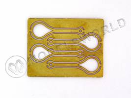 Вант путенсы штанга, 5 мм, латунь, 4 шт