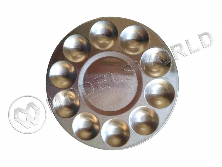 Палитра круглая 10 ячеек - фото 1