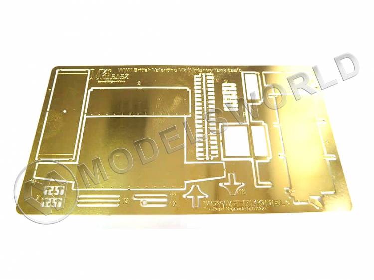 Фототравление британский танк Valentine Mk.III. Масштаб 1:35 - фото 1