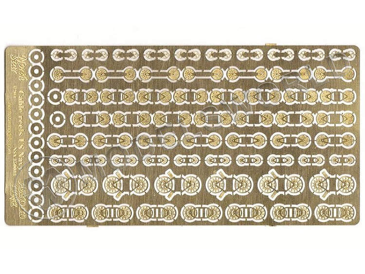 Фототравление катушки для кабелей US Navy. Масштаб 1:350 - фото 1