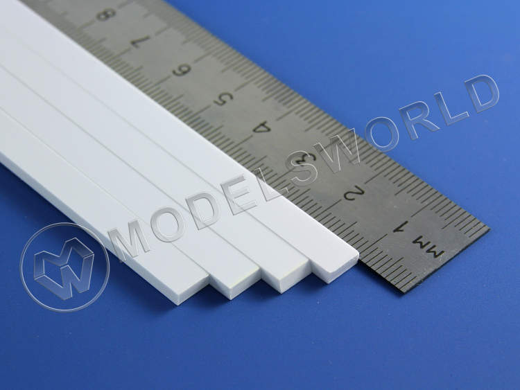 Полоска пластиковая 2.5х6.3 мм, 6 шт - фото 1