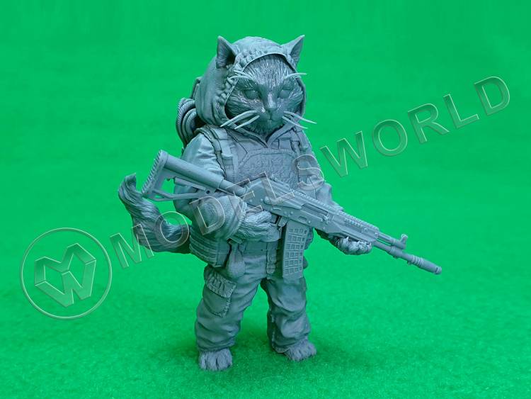 Фигура "Кошачий спецназ: Василий". Масштаб 1:12 Фигура "Кошачий спецназ: Василий". Масштаб 1:12 - фото 1