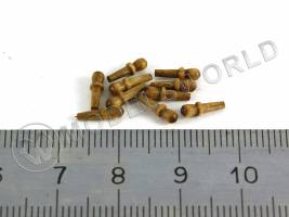 Нагель, орех, 8 мм, 10 шт