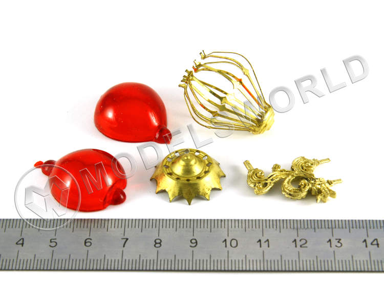 Кормовой фонарь, латунь и пластик, 35 мм, 1 шт Кормовой фонарь, латунь и пластик, 35 мм, 1 шт - фото 1