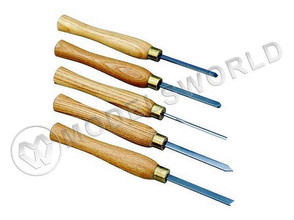 Набор резцов по дереву, 5 шт - фото 1