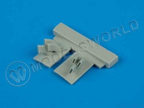 Конверсионный набор для модели F4U-2 выхлопная труба для ночной версии, Tamiya. Масштаб 1:48