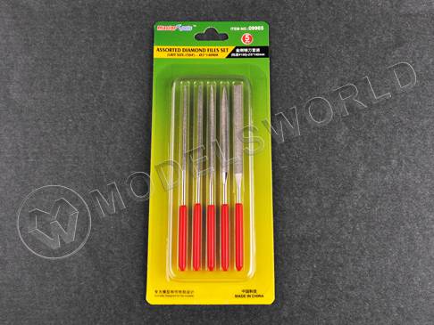 Набор алмазных надфилей Master Tools, 140 мм - фото 1