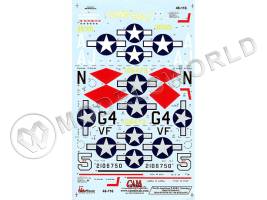 Декаль Thoruughbred Mustangs. Масштаб 1:48