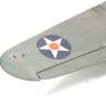 Готовая модель, американский истребитель P-40 в масштабе 1:32