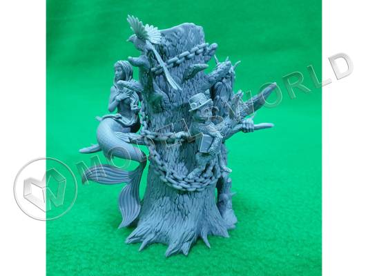 Миниатюра "У лукоморья". Масштаб 1:35