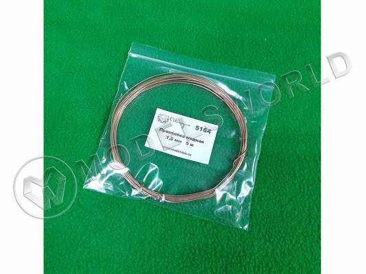 Проволока медная 1 мм, длина 5 м