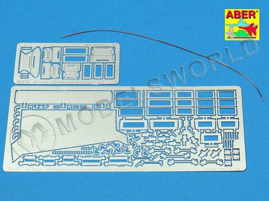 Фототравление для Vision ports for heavy armoured car Sd.Kfz. 234. Масштаб 1:35
