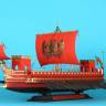 Склеиваемая пластиковая модель Римская императорская трирема. Масштаб 1:72