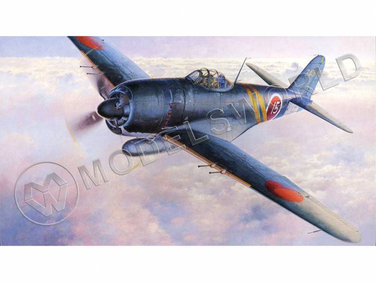 Склеиваемая пластиковая модель самолет Kawanishi N1K2-J Shidenkai (George) Early Version. Масштаб 1:48 Склеиваемая пластиковая модель самолет Kawanishi N1K2-J Shidenkai (George) Early Version. Масштаб 1:48 - фото 1