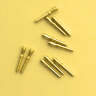 Нагель точеный 7 мм, латунь, 10 шт