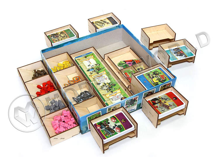 Органайзер для настольной игры Поселенцы (Imperial Settlers) - фото 1
