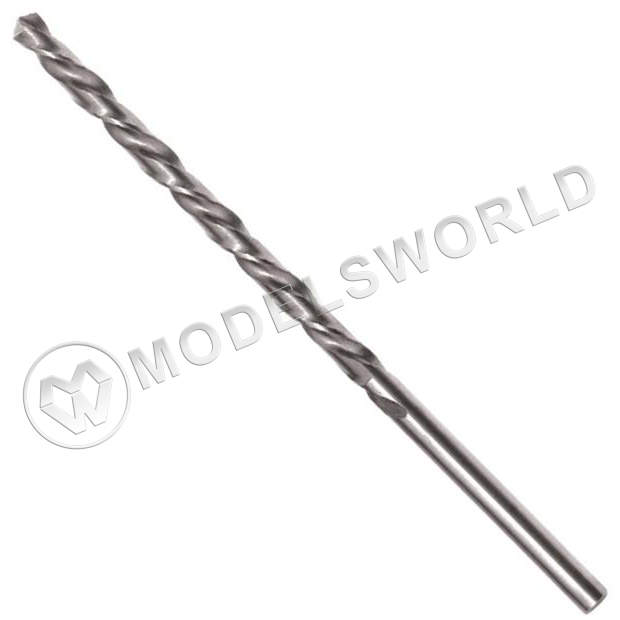 Сверло спиральное Р6М5, d-2.6 мм, 1 шт - фото 1