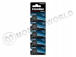 Батарейка Camelion CR2025 BL5, 1 шт