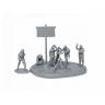 Немецкий 120 мм миномет с расчетом. Масштаб 1:72