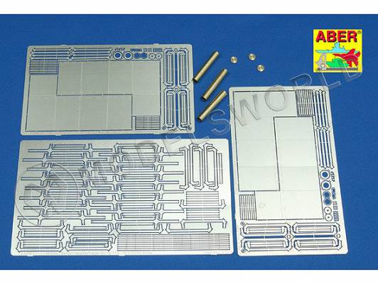 Фототравление для German Nebelkraftwagen Sd.Kfz. 11/4 - vol. 2 - additional set - ammo boxes. Масштаб 1:35