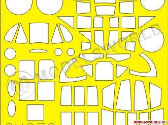 Набор окрасочных масок для Boston Mk.III, MPM. Масштаб 1:72 - фото 1