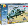 Склеиваемая пластиковая модель Российский многоцелевой ударный вертолет Ми-35М. Масштаб 1:72