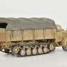 Склеиваемая пластиковая модель Немецкий тяжелый полугусеничный грузовик L 4500 R маультир. Масштаб 1:35
