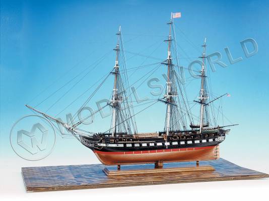 Набор для постройки модели корабля USS CONSTITUTION. Масштаб 1:76