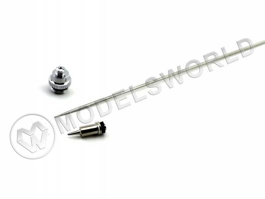 Набор для аэрографа JAS, 0.5 мм (игла высокопрочная, сопло, диффузор)