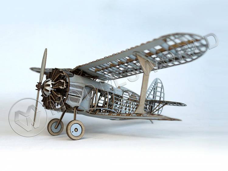 Каркасная модель из картона советский истребитель И-15. Масштаб 1:35 Каркасная модель из картона советский истребитель И-15. Масштаб 1:35 - фото 1