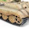 Готовая модель Немецкий тяжелый танк Тигр II с башней Порше в масштабе 1:35